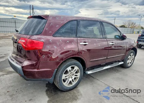 2008 Acura Mdx Technology из США, поврежденный, VIN 2HNYD28428H532653